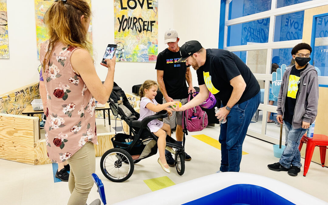 Daytona Beach area church hosts an interactive Easter egg hunt experience for special needs children and their families.