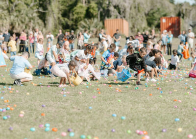 Egg Hunt at Easter Jam 2025